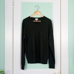 NWOT Men's Club Monaco Black Wool Sweater